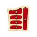 Schmuckkästchen "Kleiderschrank" Rot (Kopie)