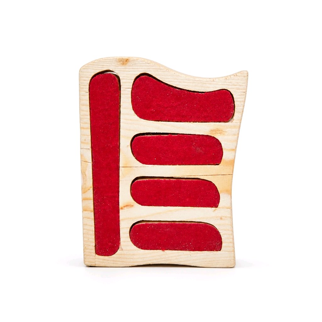 Schmuckkästchen "Kleiderschrank" Rot (Kopie)