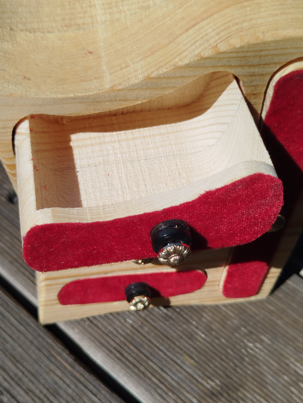 Schmuckkästchen "Kleiderschrank" Rot (Kopie)